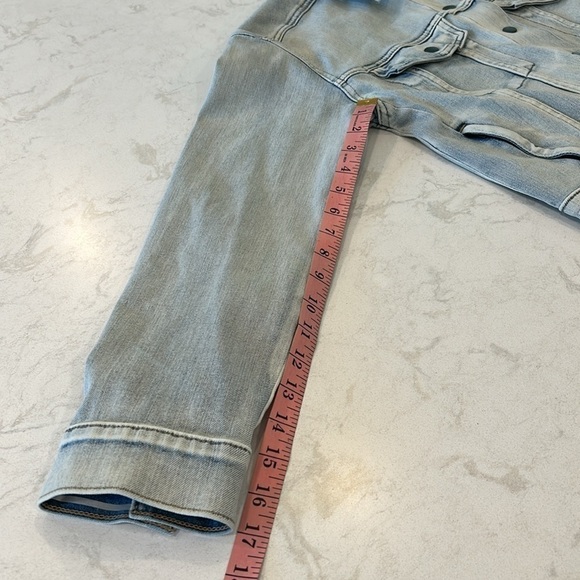Athleta Double Time Denim Jacket Women’s Small - Picture 14 of 16